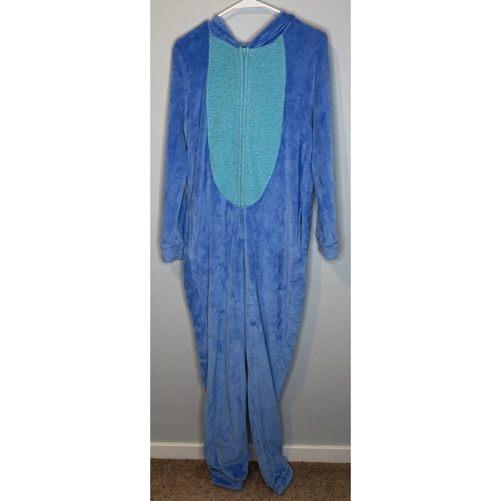 Stitch One Piece Outfit Medium Women’s Zip Up Costume Hooded Disney